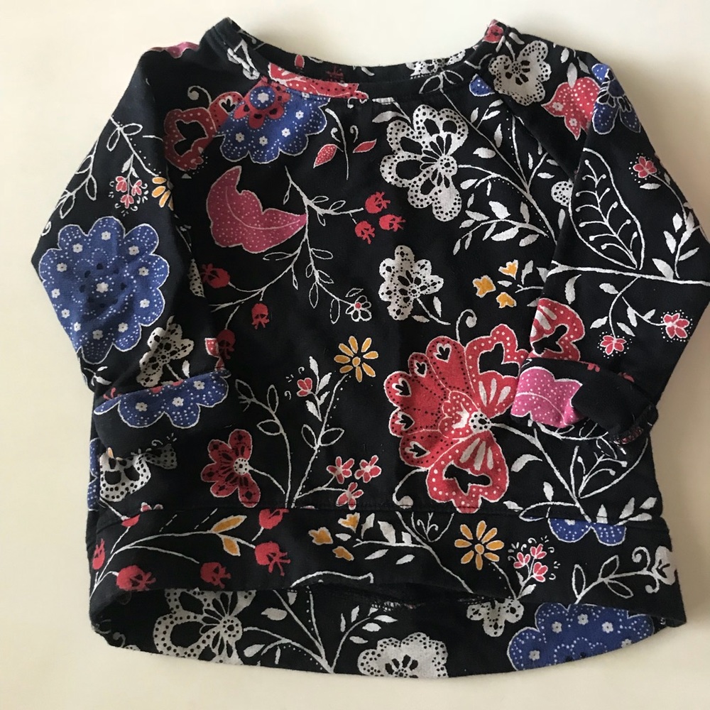 Old Navy Floral Sweatshirt/Top